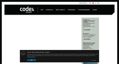 Desktop Screenshot of codexlaw.dk